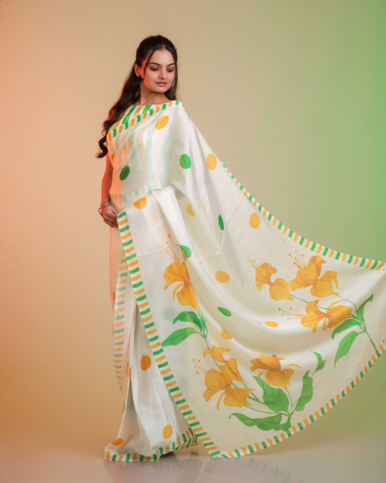 Printed Saree