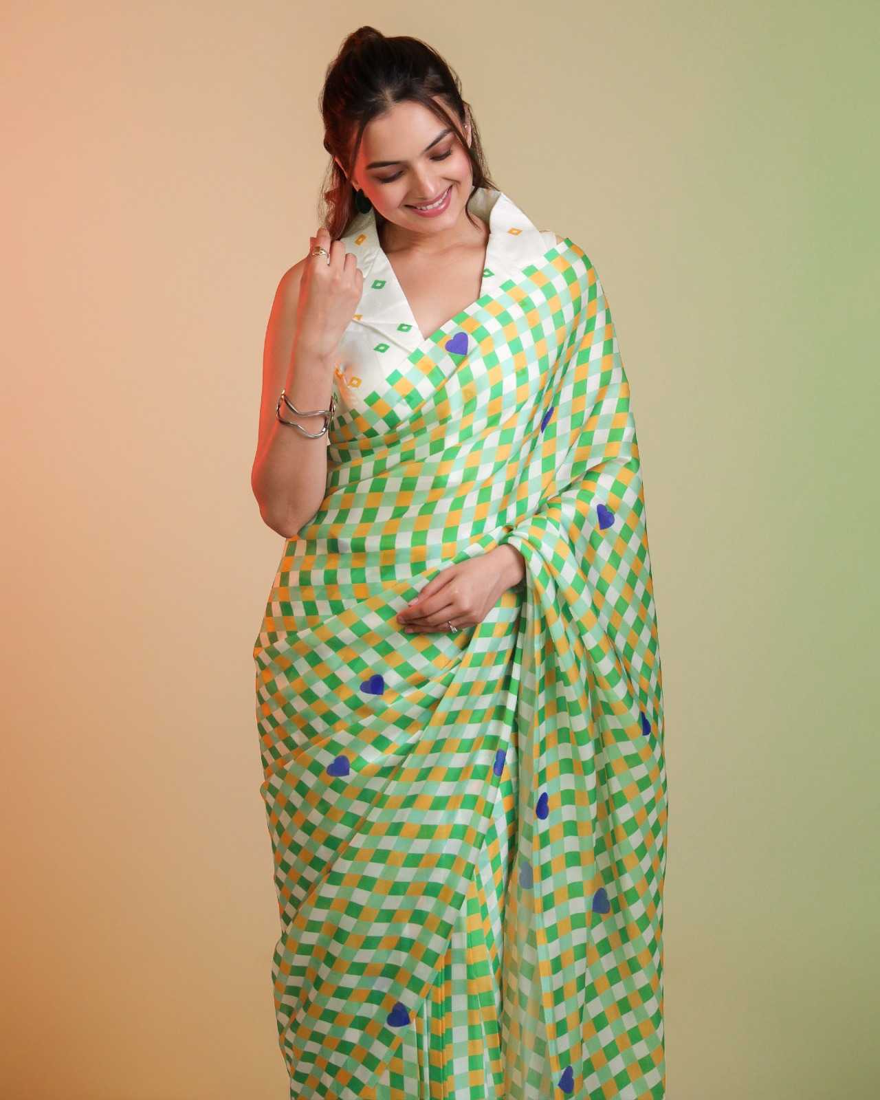 Printed Saree