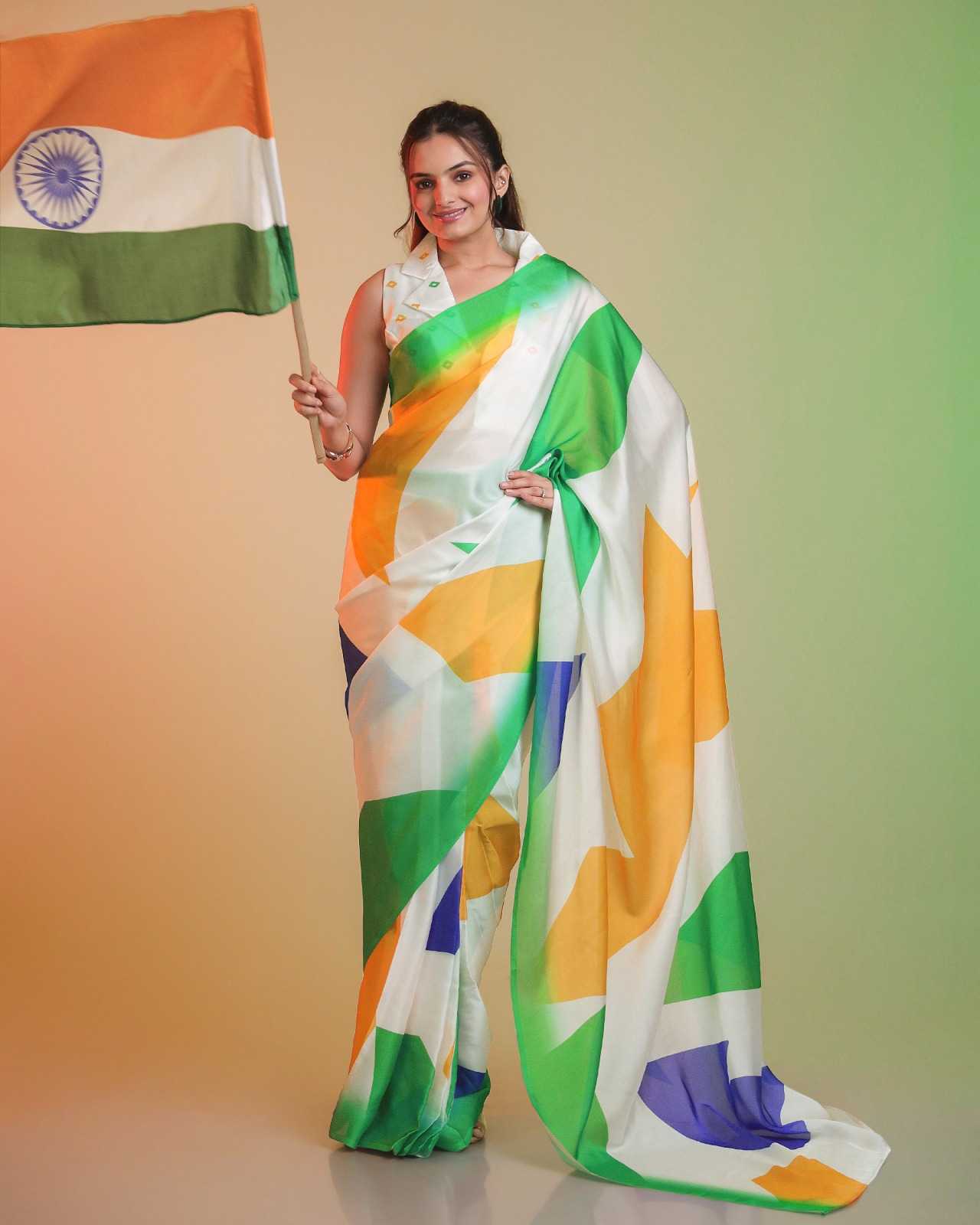 Printed Saree