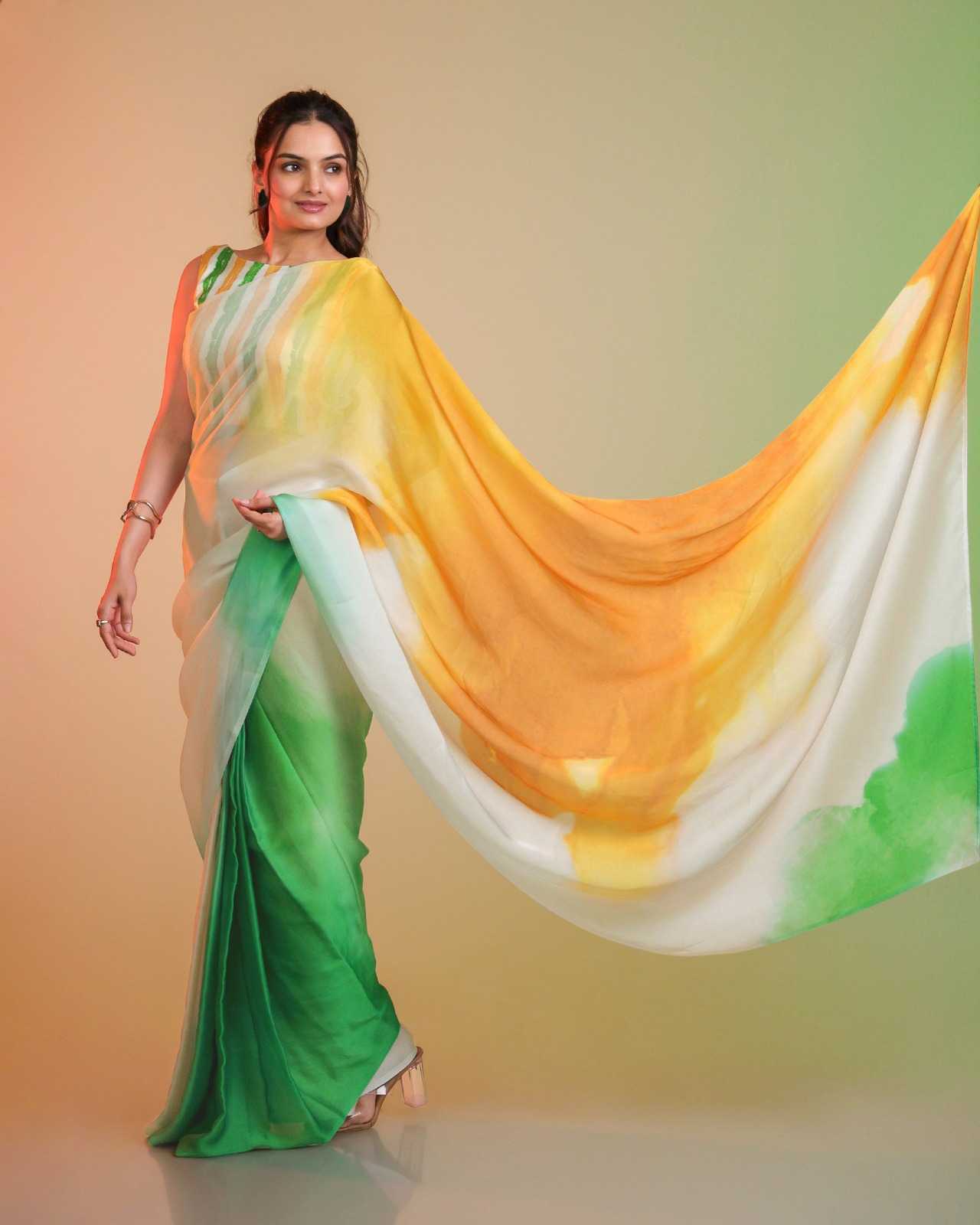Printed Saree