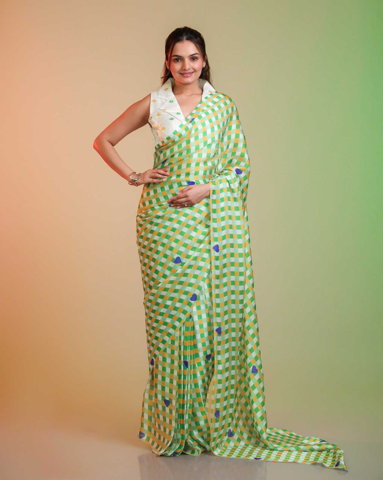 Printed Saree