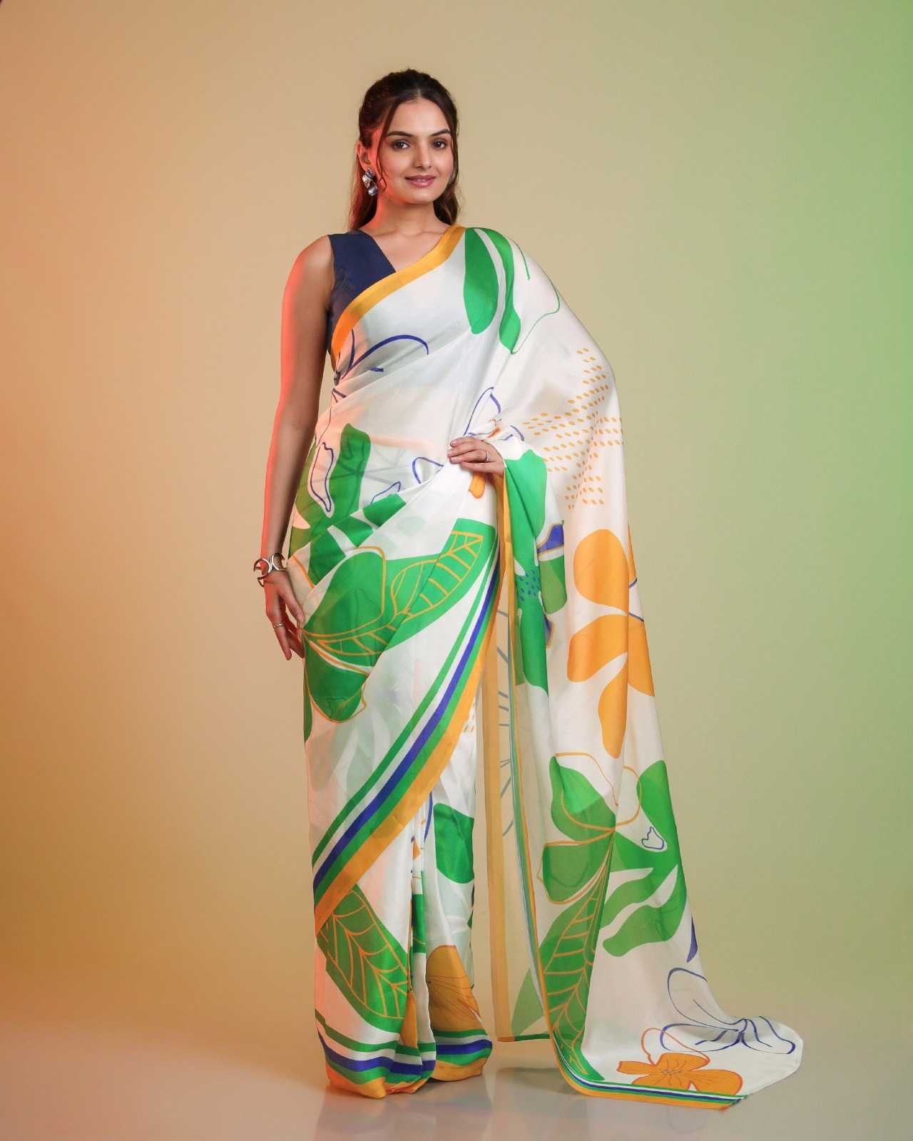 Printed Saree