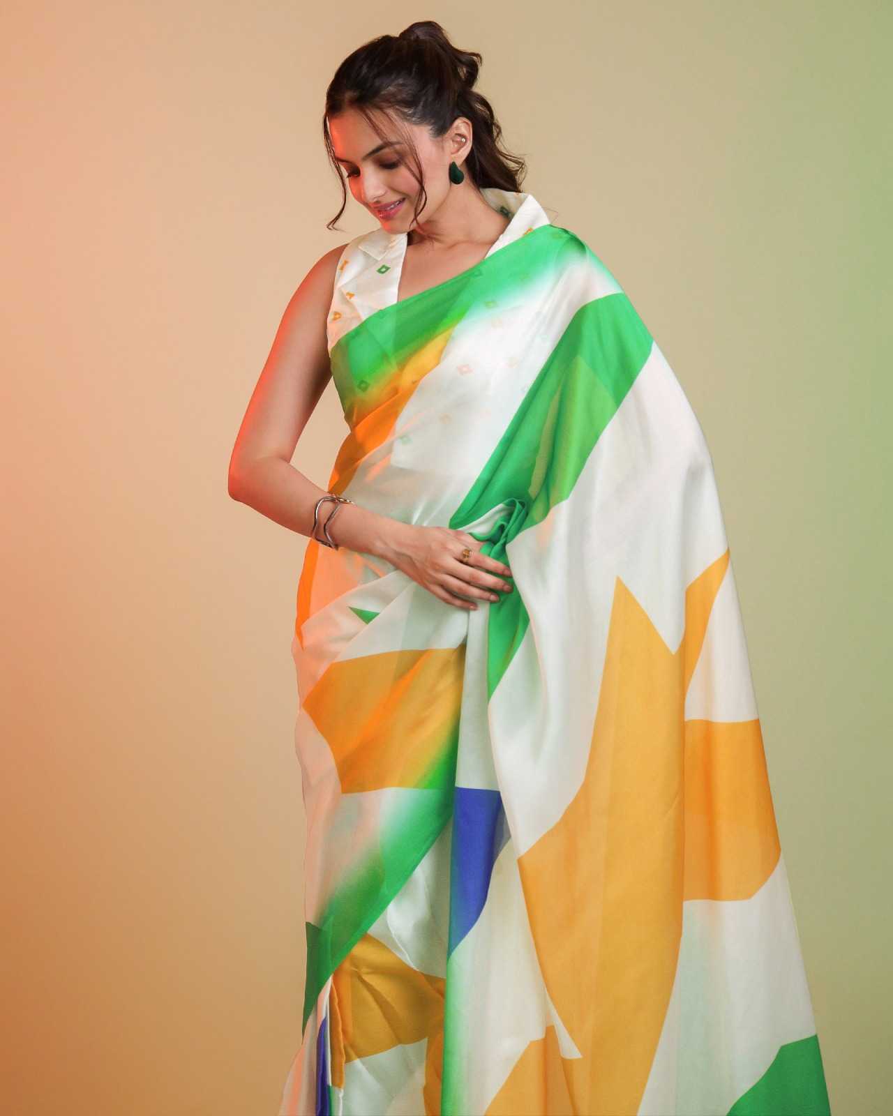 Printed Saree