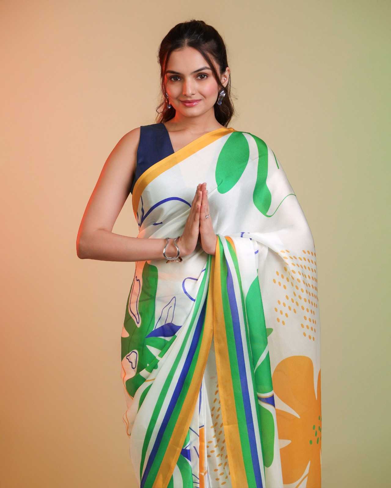 Printed Saree
