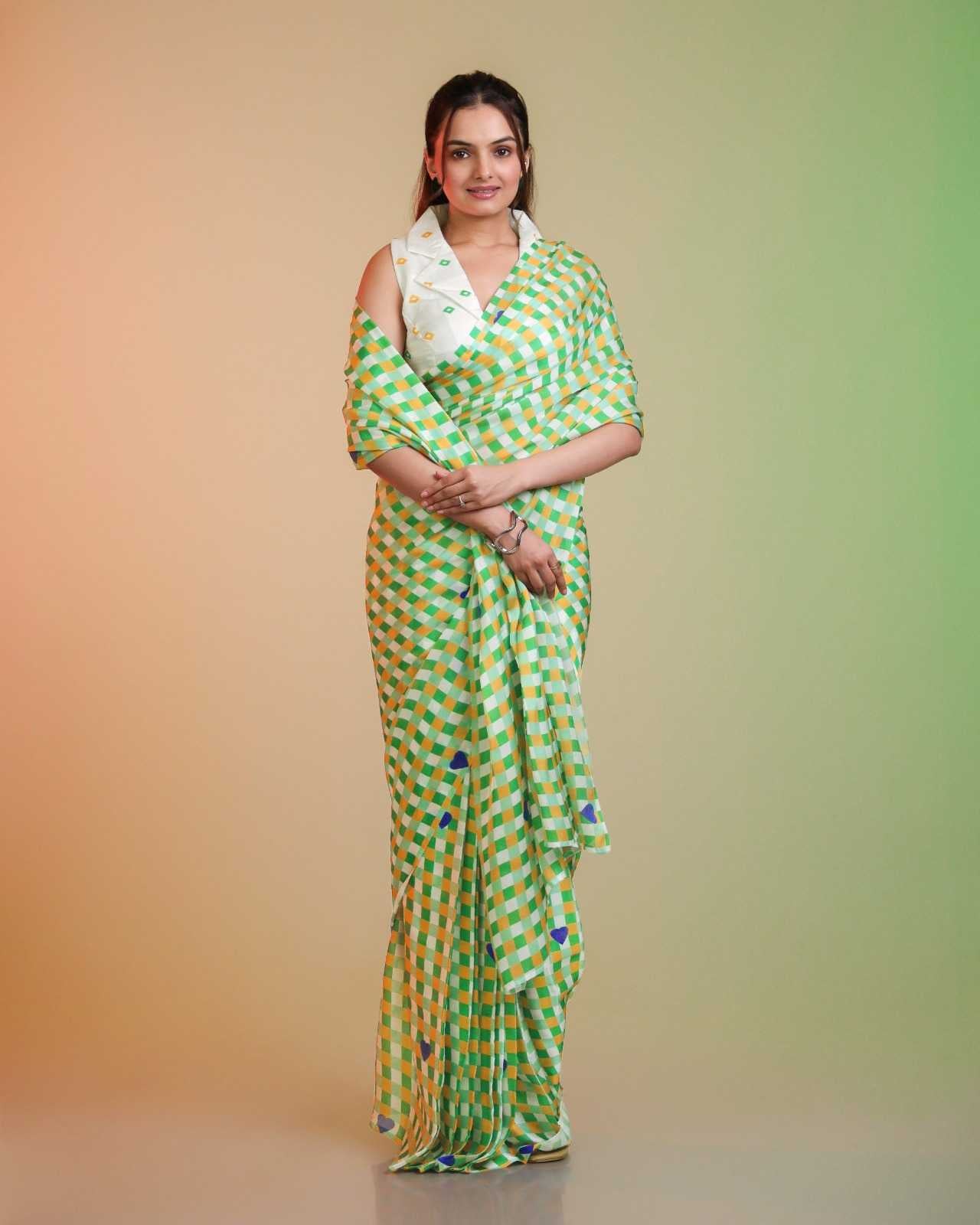 Printed Saree