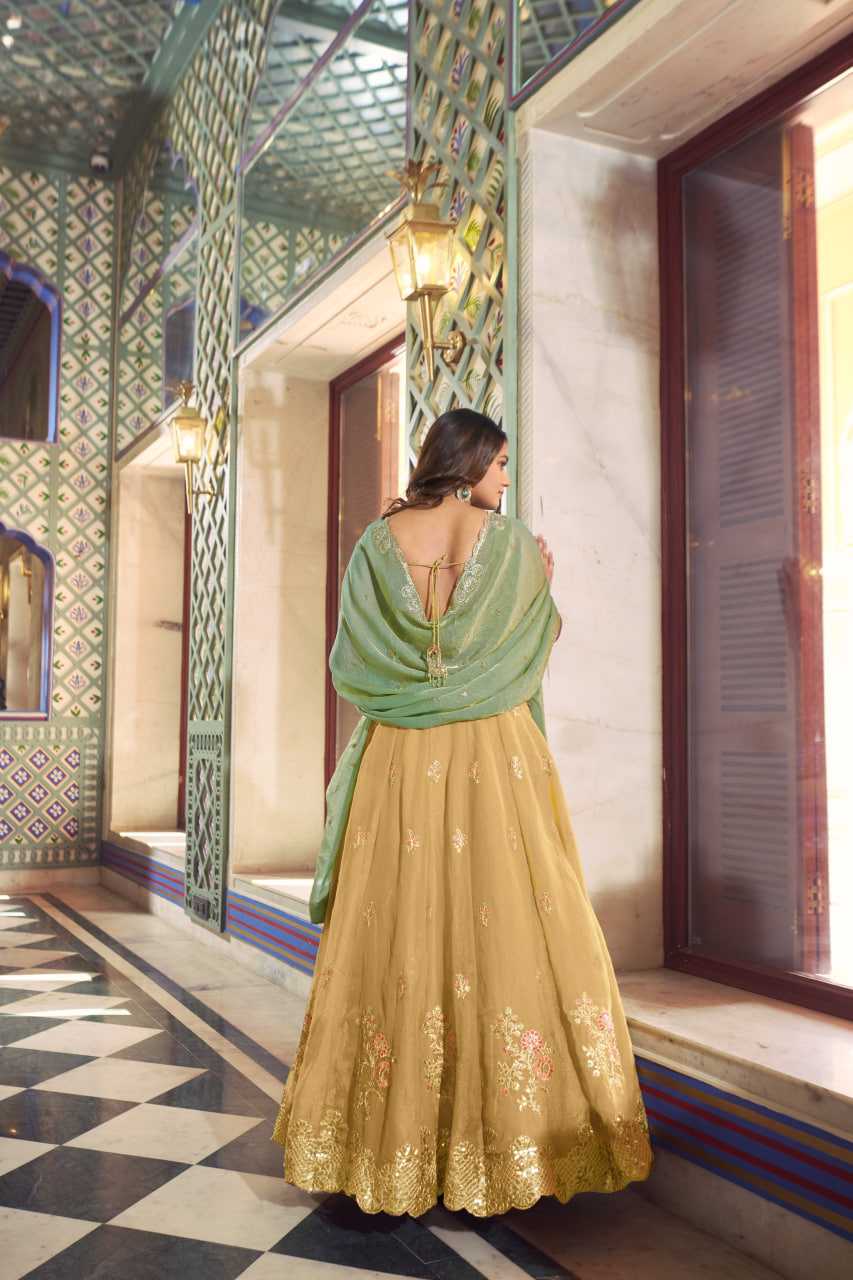Shimmer Silk Wedding Lehenga