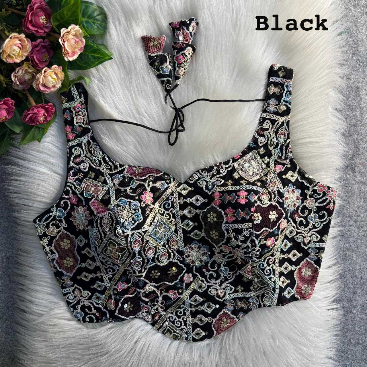 Faux Georgette Sleeveless Blouse