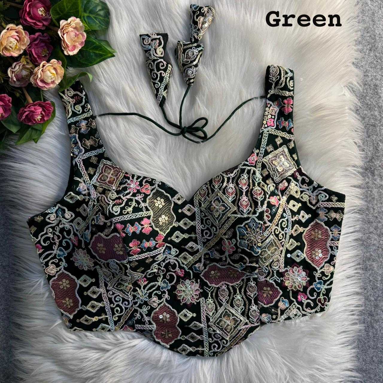 Faux Georgette Sleeveless Blouse