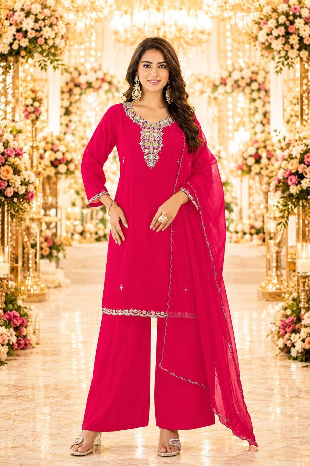 Ladies Silk Suit
