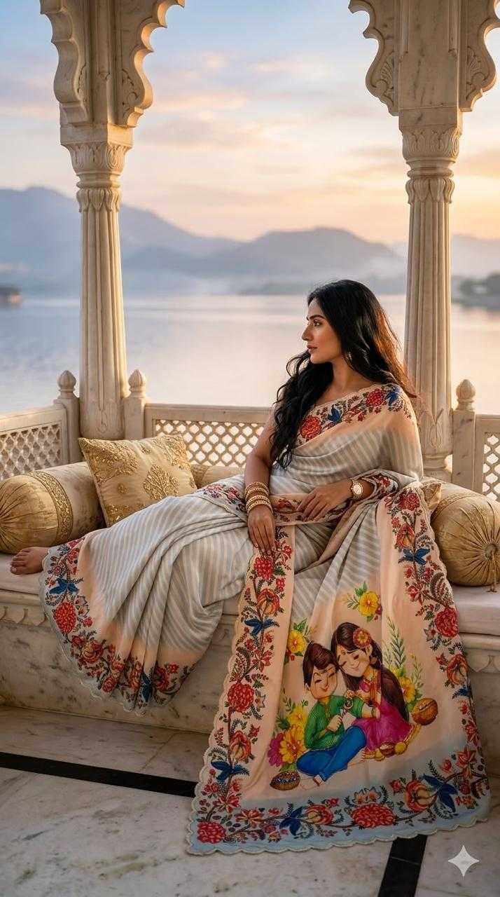 Printed Saree