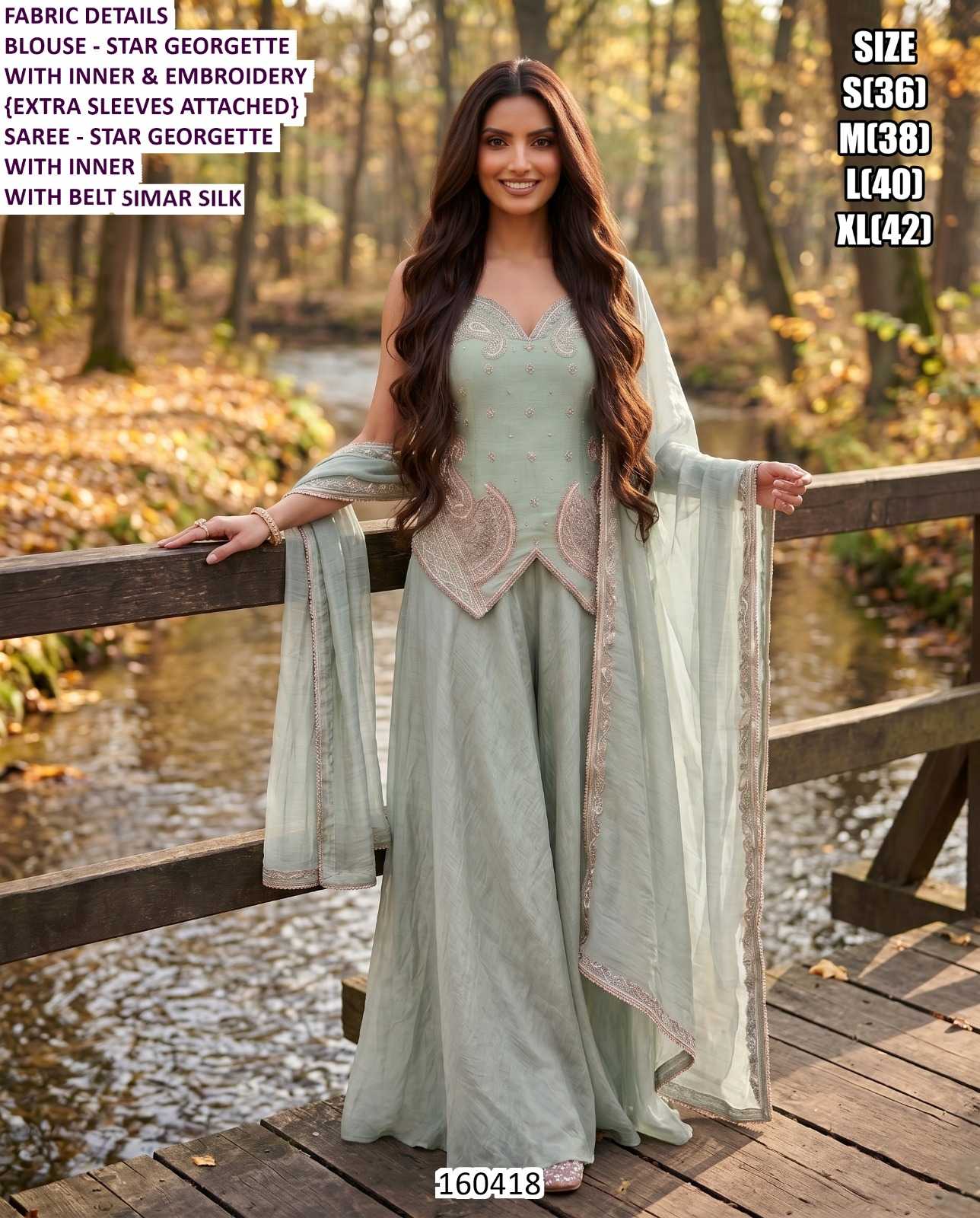 Silk Palazzo Suit