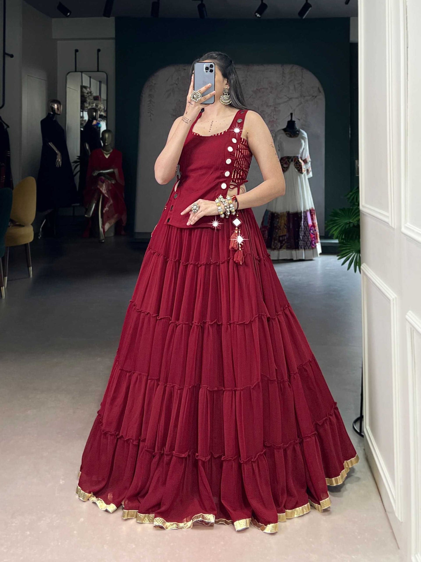 Fancy Lehenga With Blouse