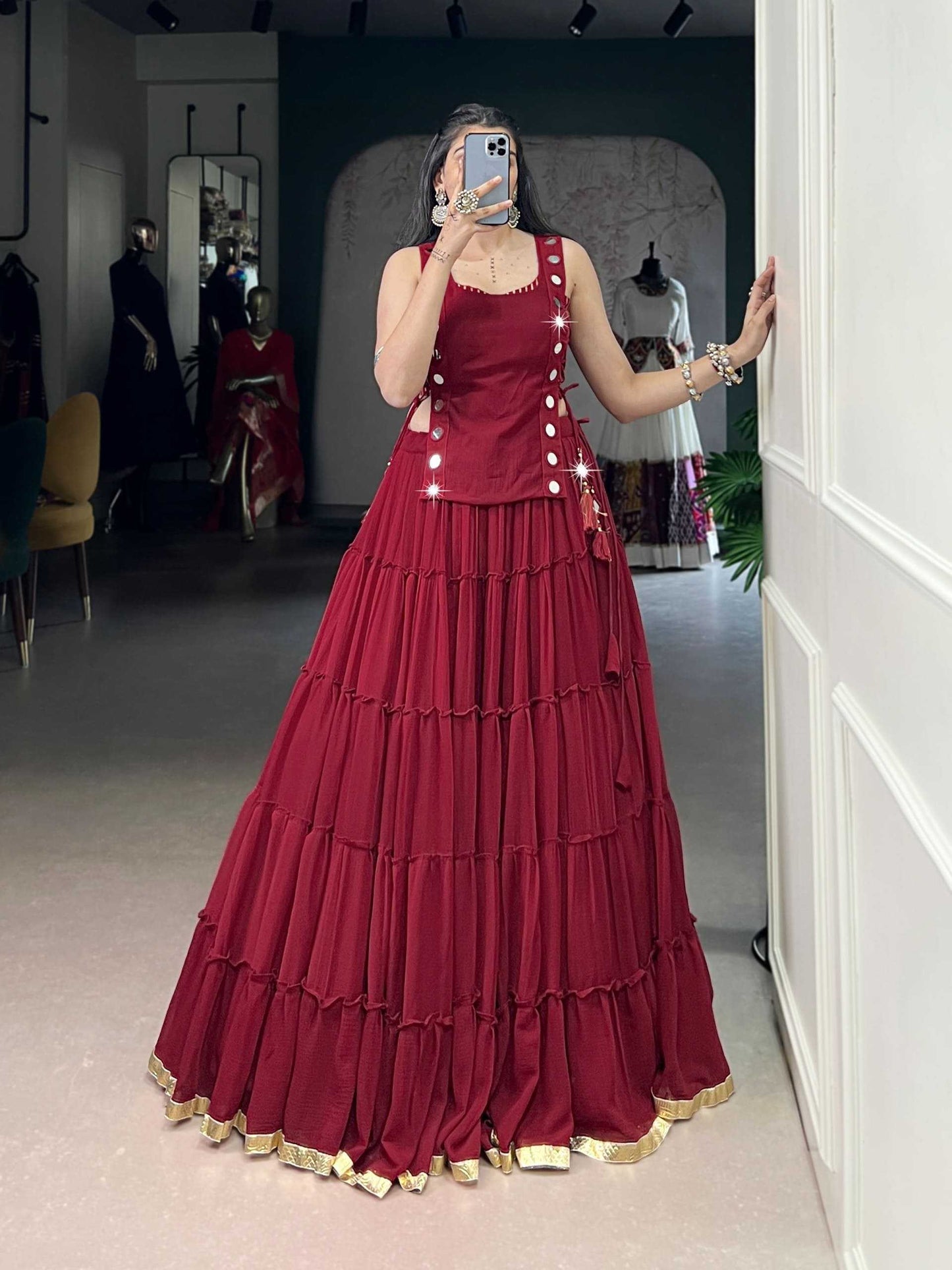 Fancy Lehenga With Blouse