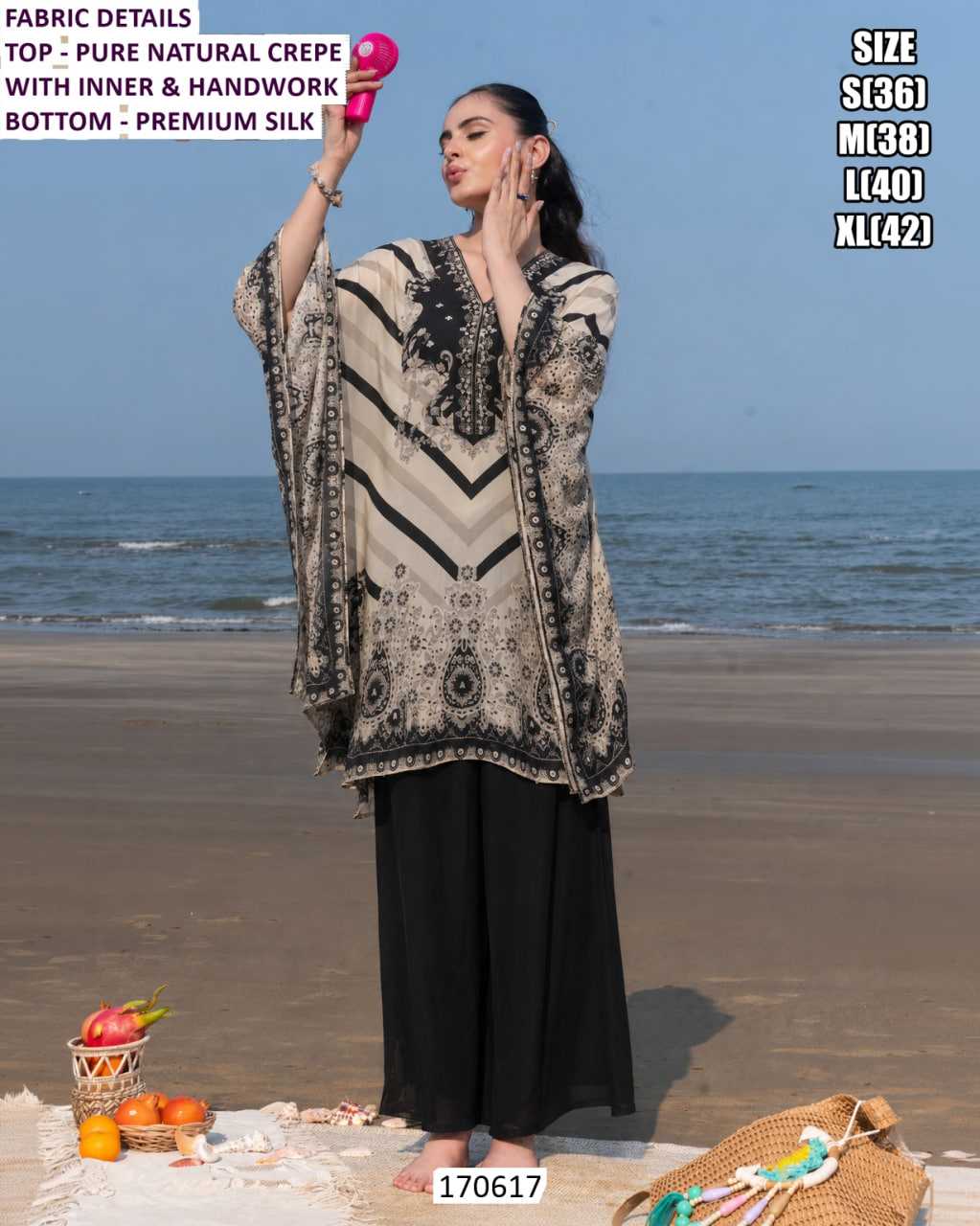 Pure Crepe Ladies Suit