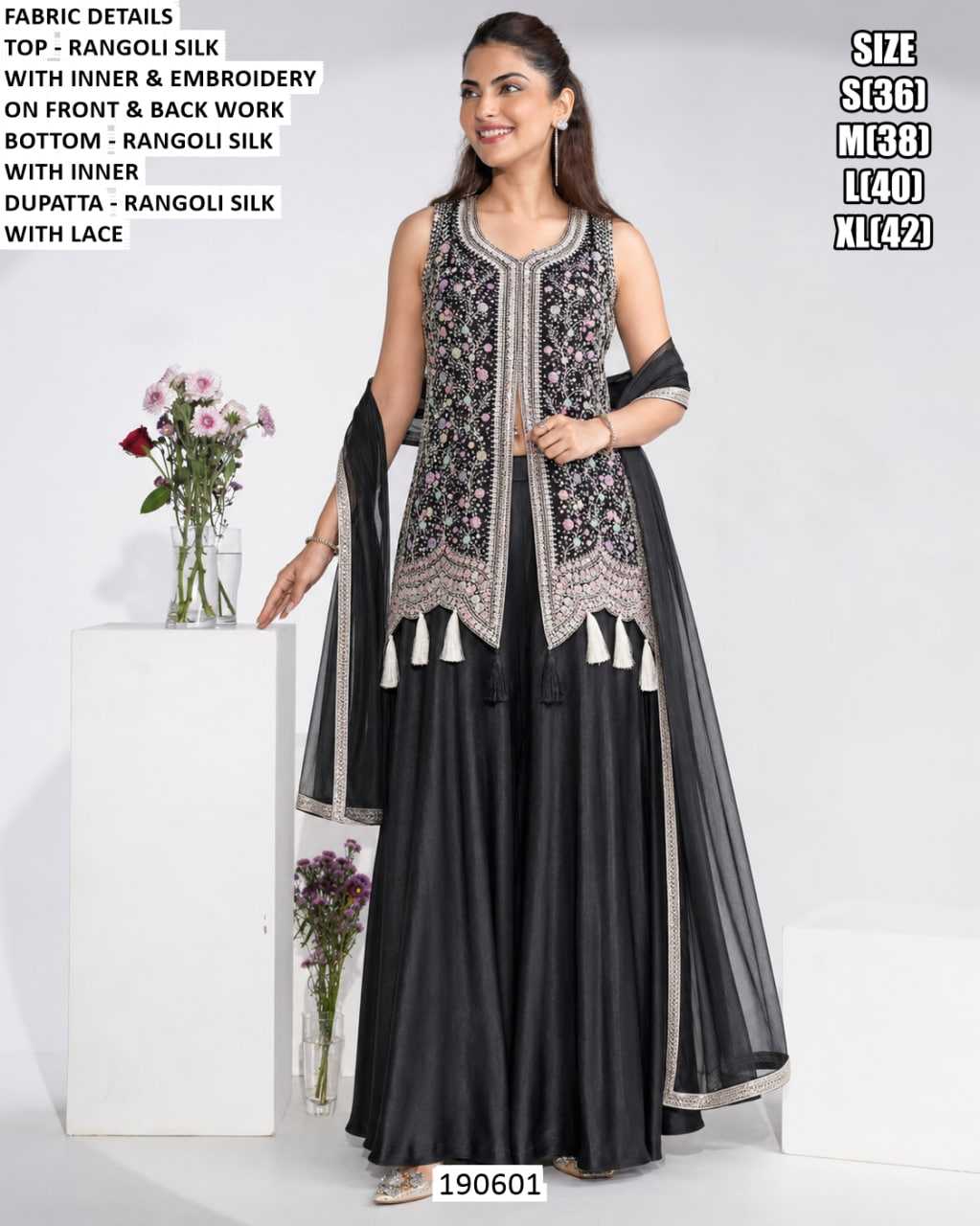 Silk Party Wear Suit