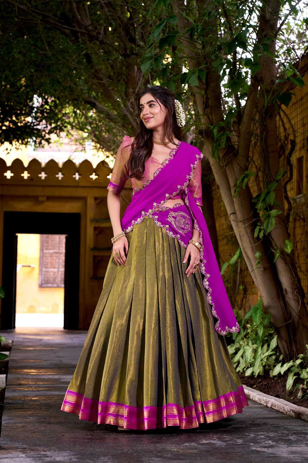 Fancy Lehenga With Dupatta