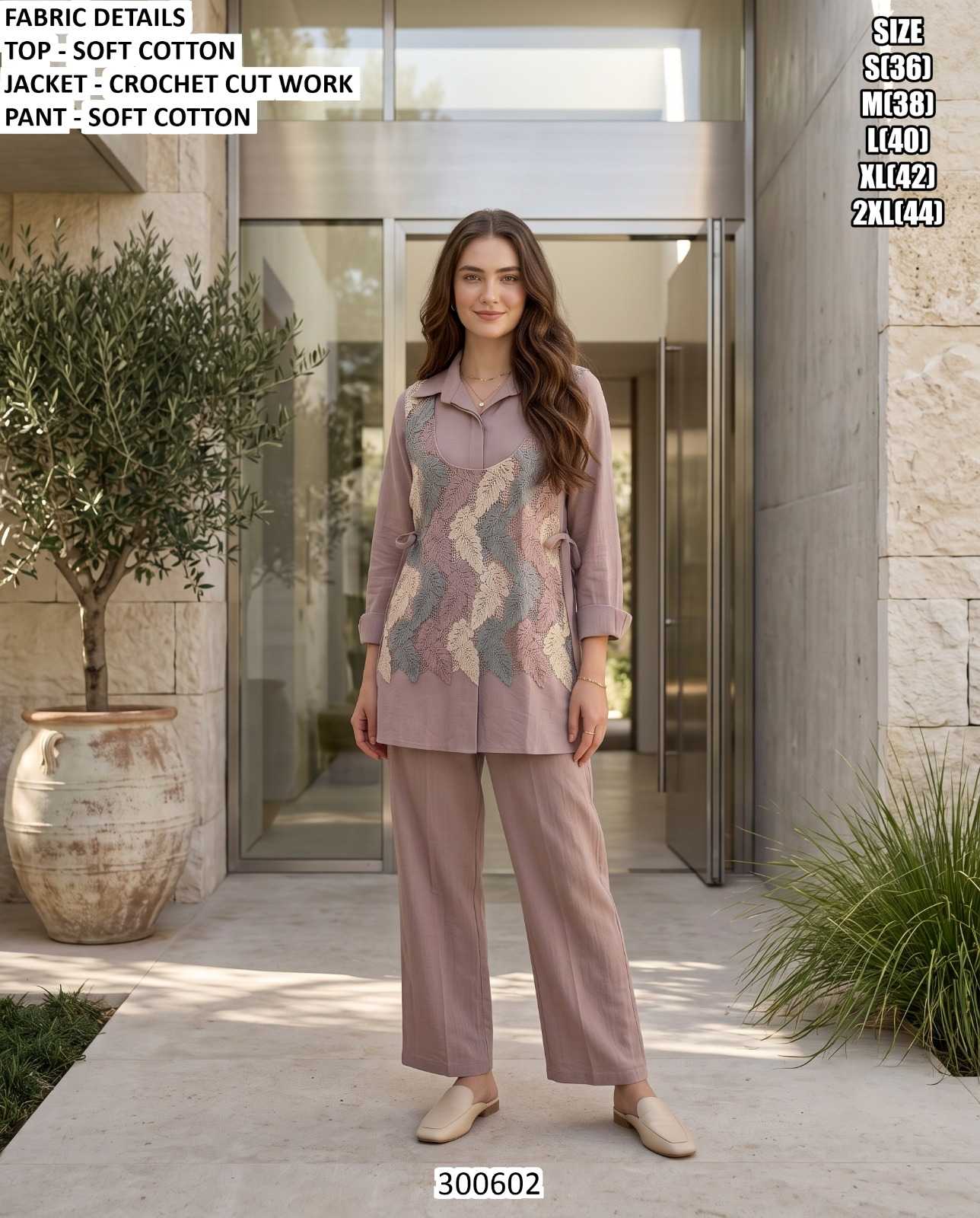 Soft Cotton Silk Co-ord Set