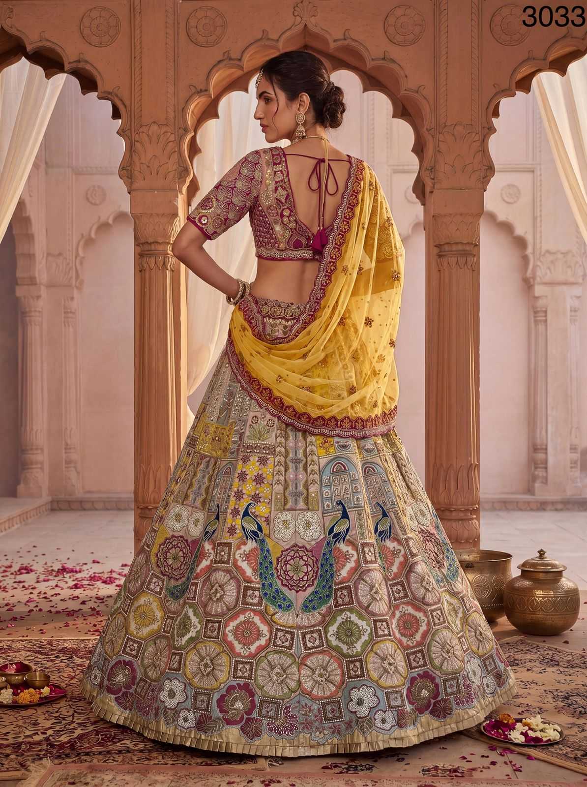 Fancy Zari Work Lehenga