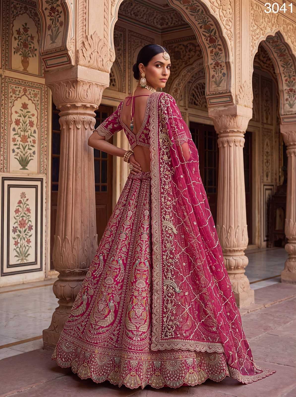 Satin Silk Lehenga