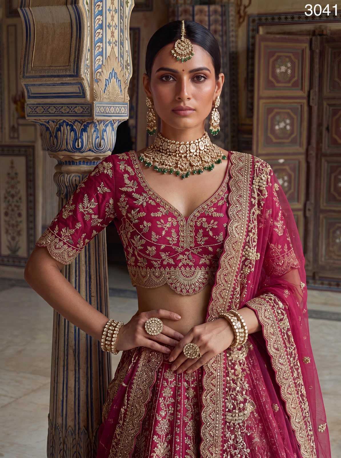 Satin Silk Lehenga