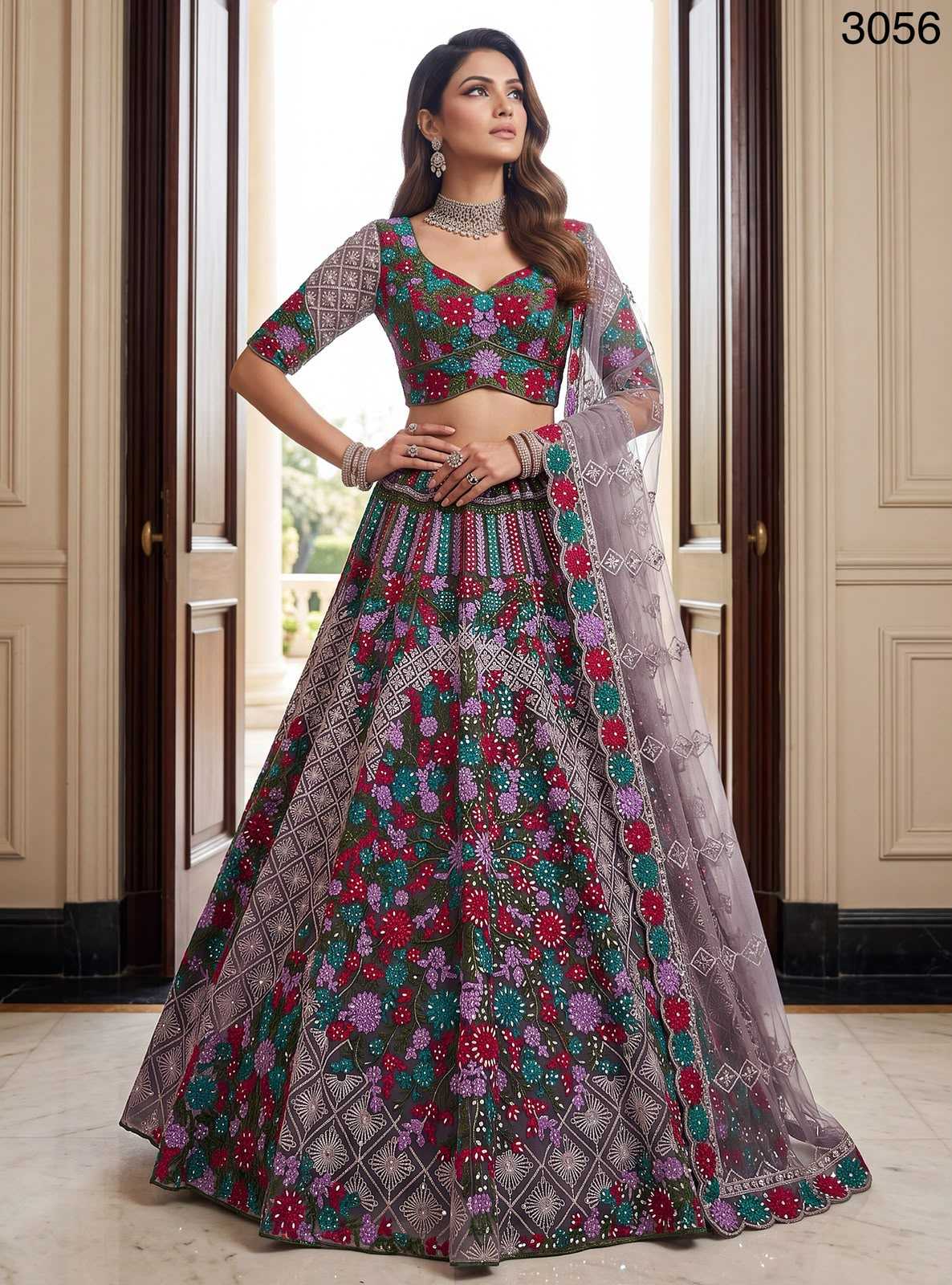 Net Fancy Lehenga