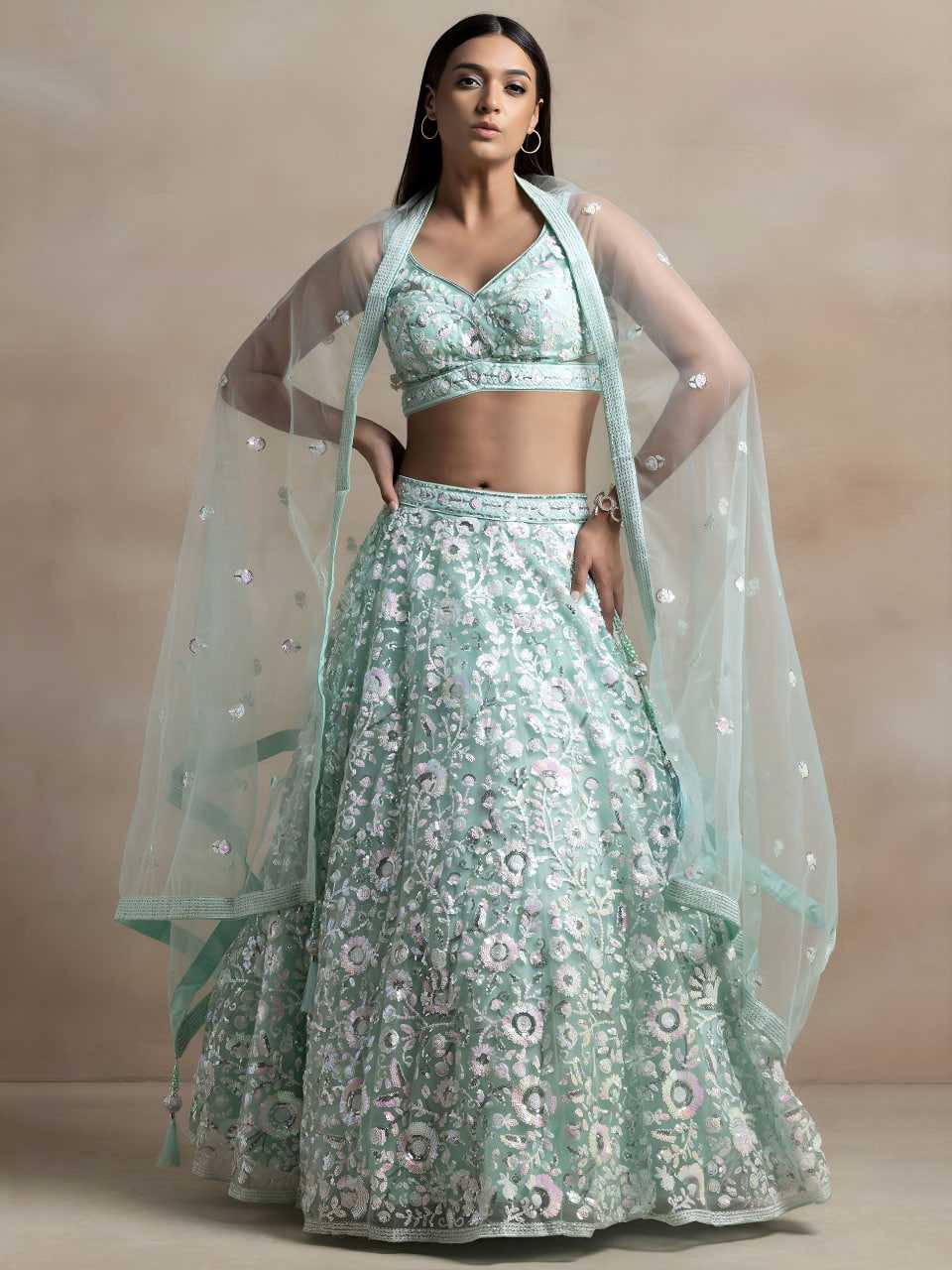 Net Fancy Lehenga