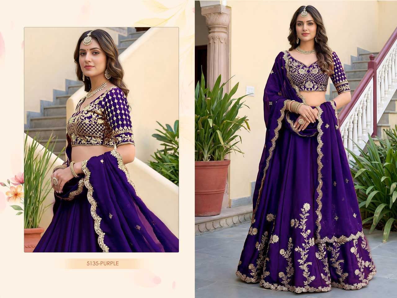 Rangoli Silk Lehenga