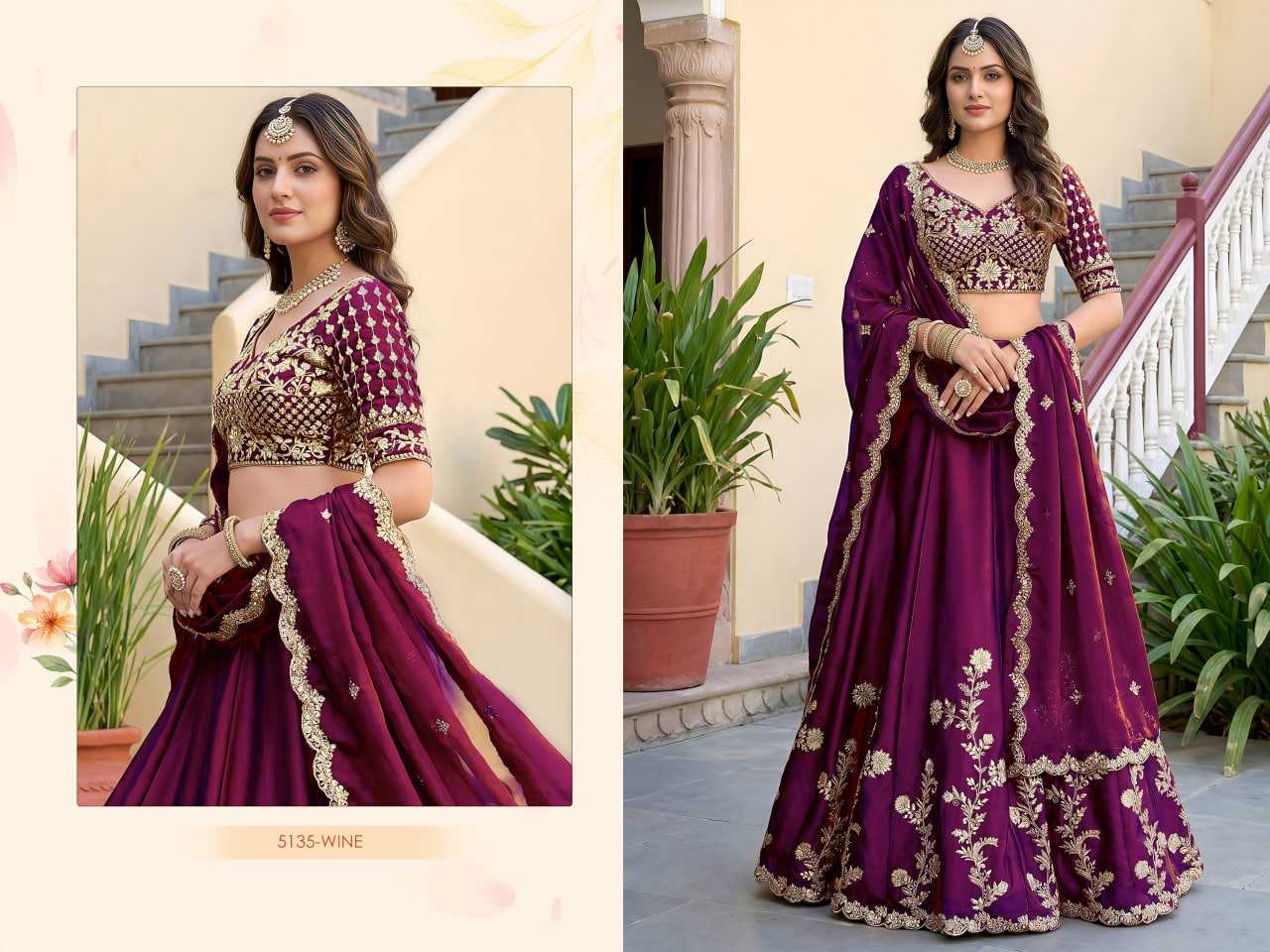 Rangoli Silk Lehenga