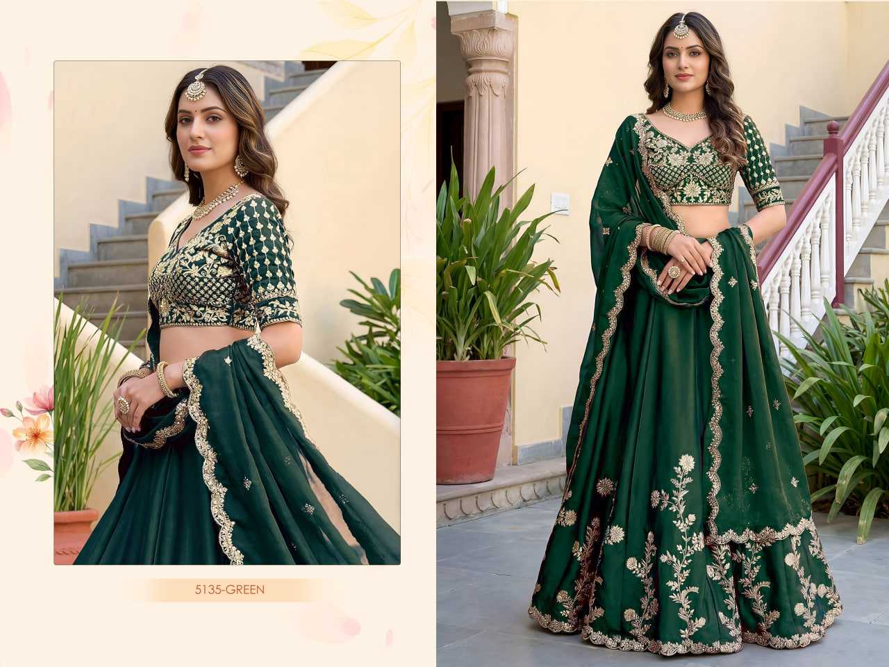 Rangoli Silk Lehenga