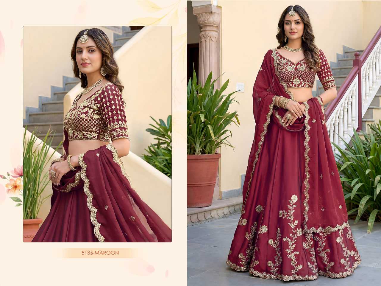 Rangoli Silk Lehenga