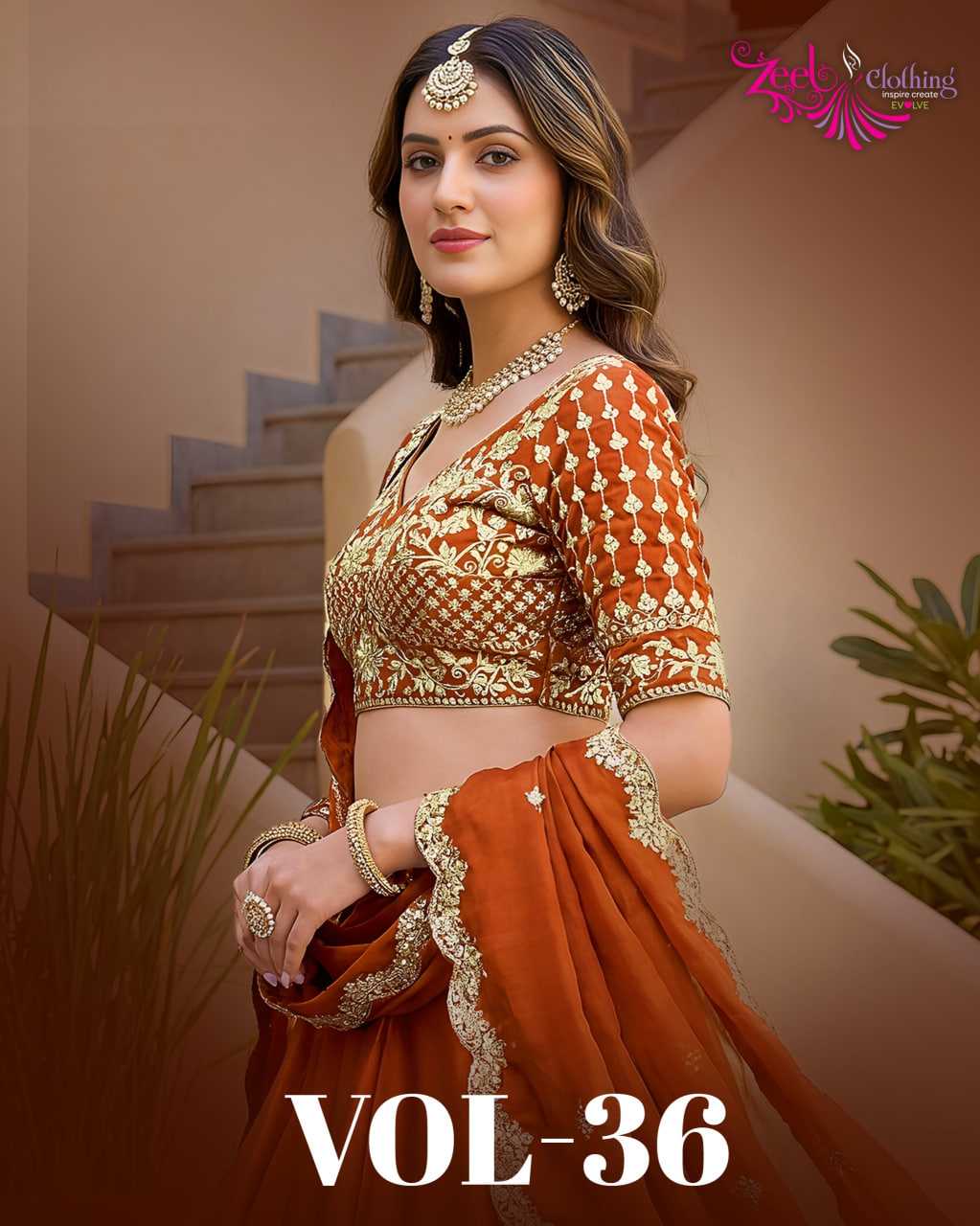 Rangoli Silk Lehenga