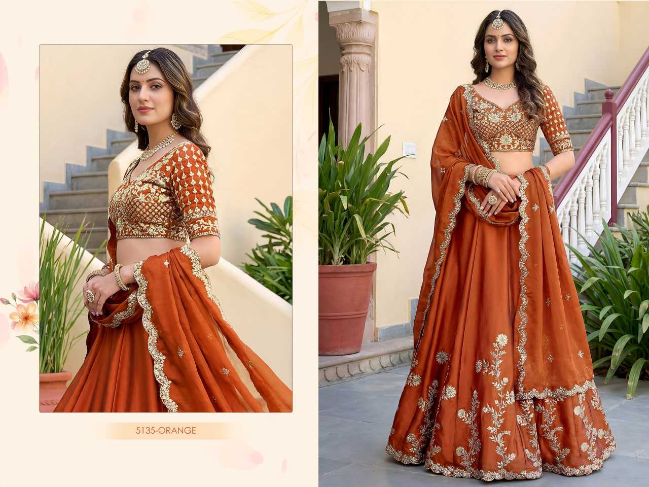 Rangoli Silk Lehenga