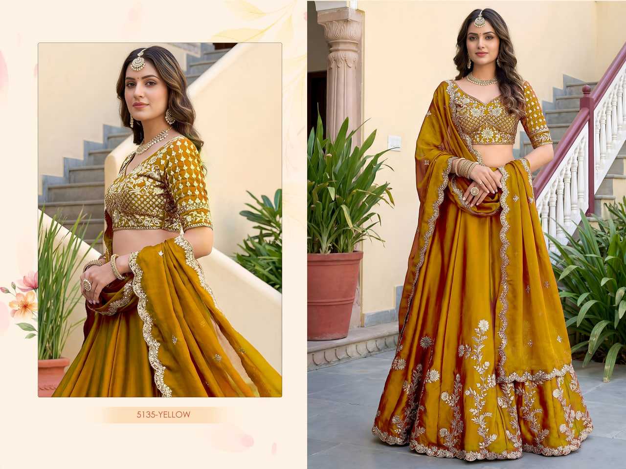 Rangoli Silk Lehenga