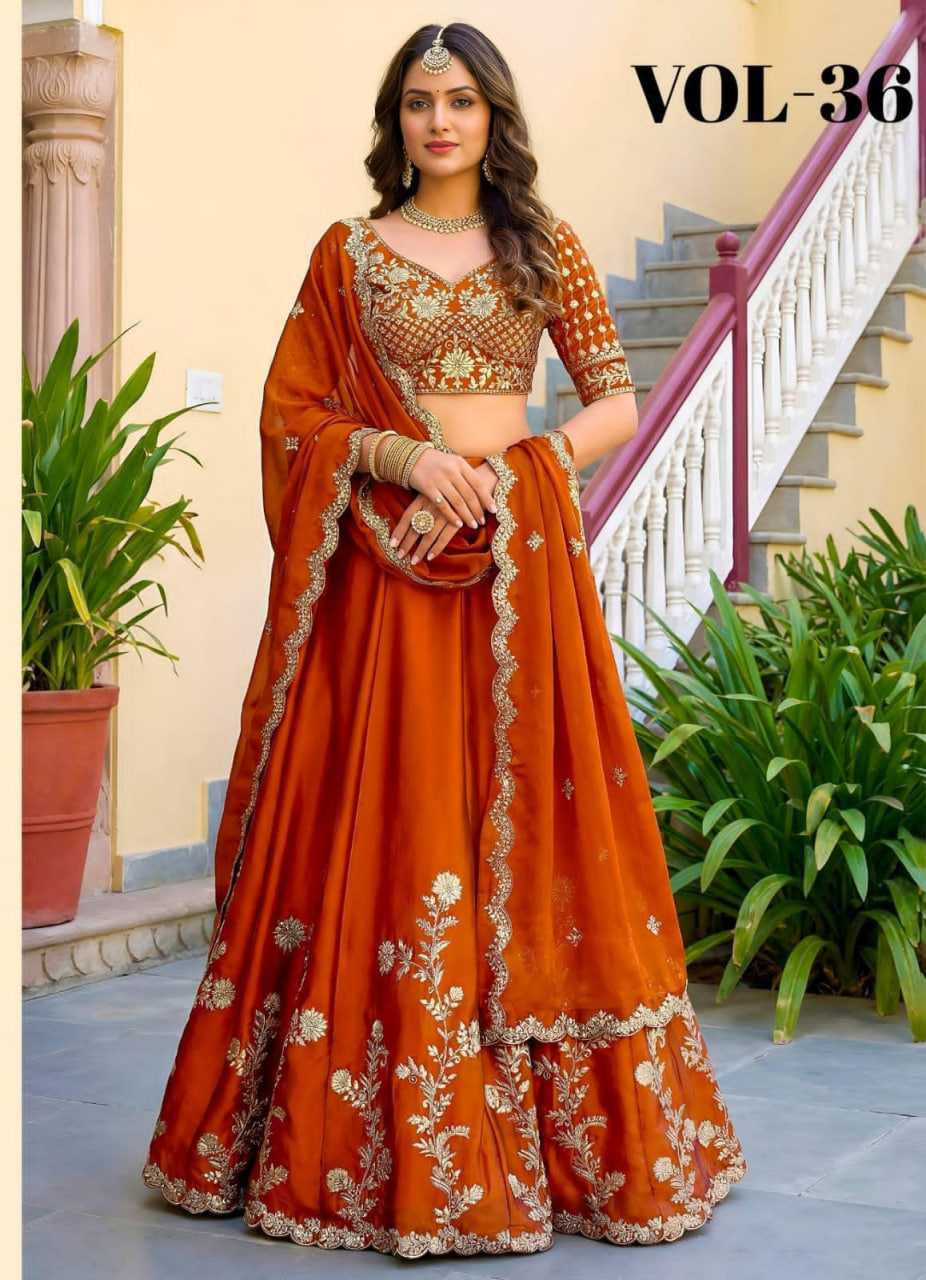 Rangoli Silk Lehenga