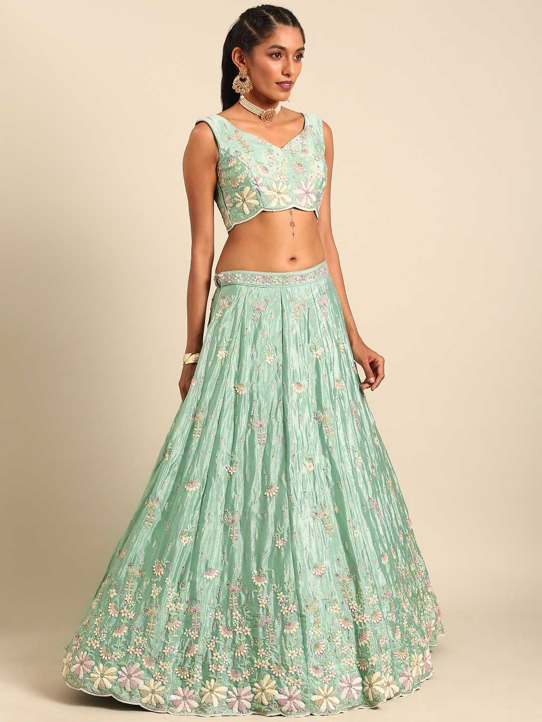 Georgette Designer Lehenga