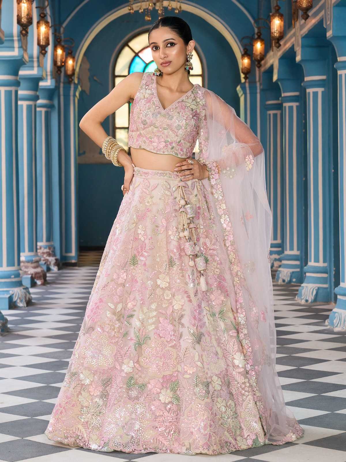 Net Fancy Lehenga