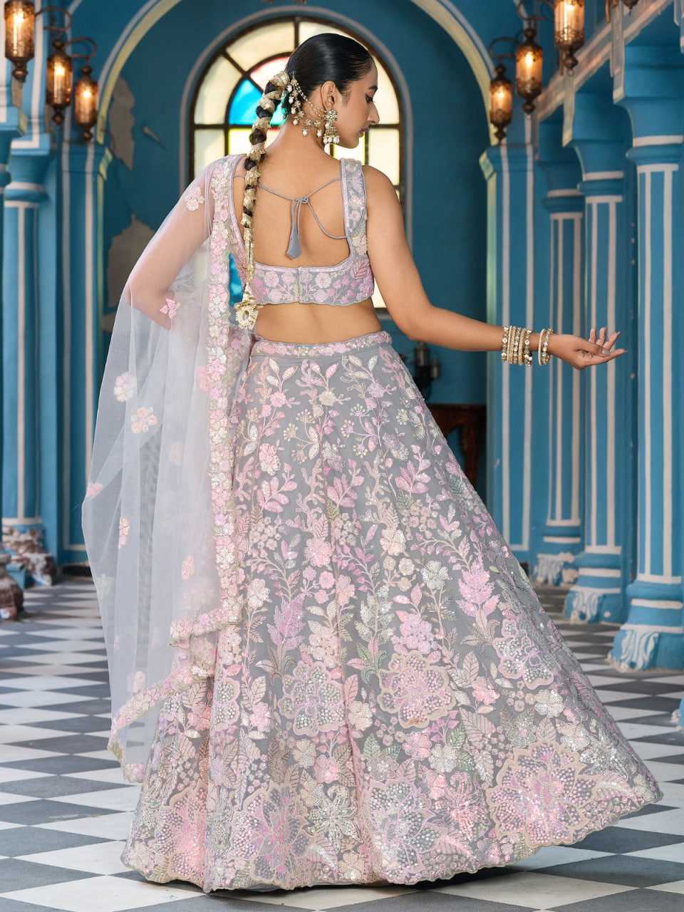 Net Fancy Lehenga