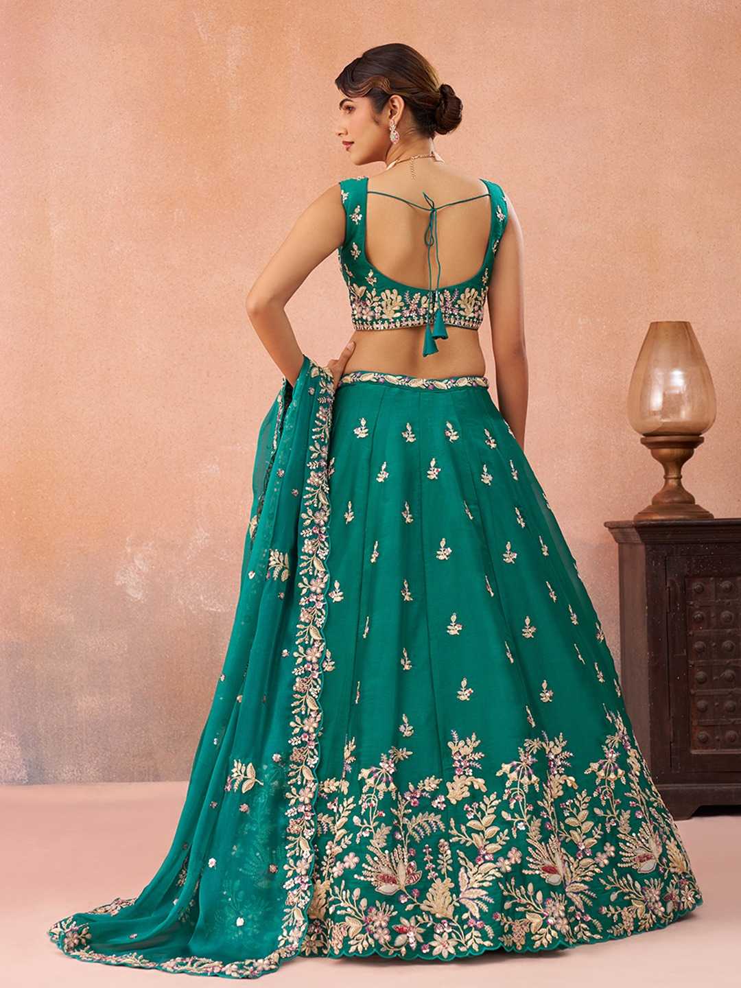 Tissue Wedding Lehenga