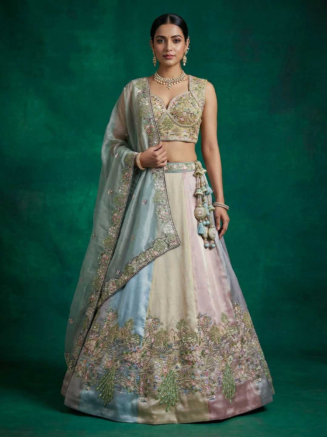 Embroidered Lehenga