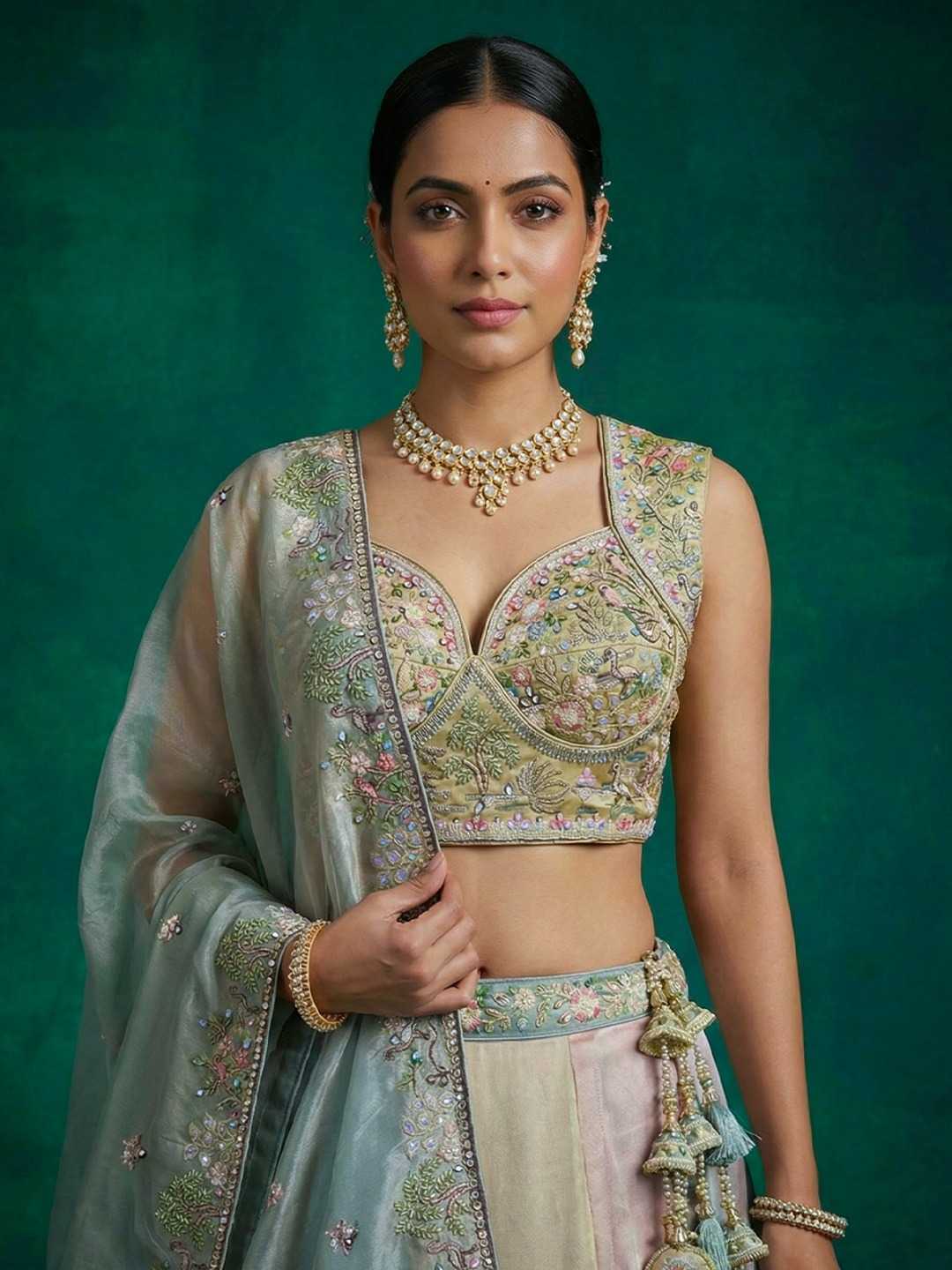Embroidered Lehenga