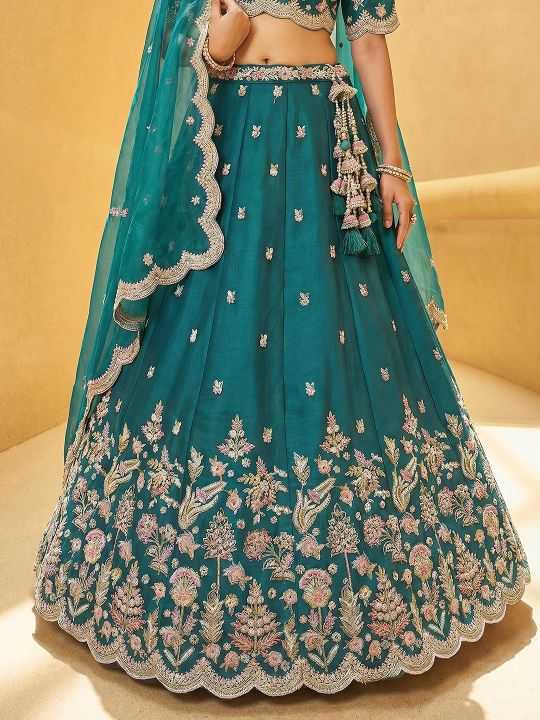 Tissue Wedding Lehenga