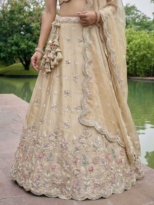 Tissue Wedding Lehenga