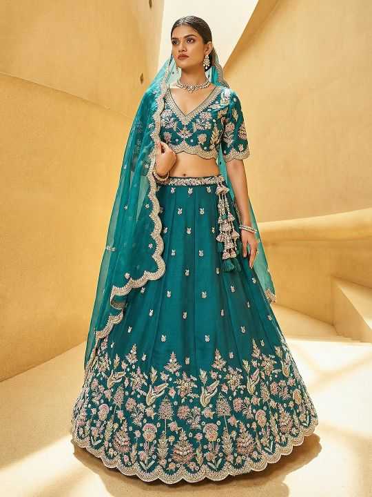 Tissue Wedding Lehenga