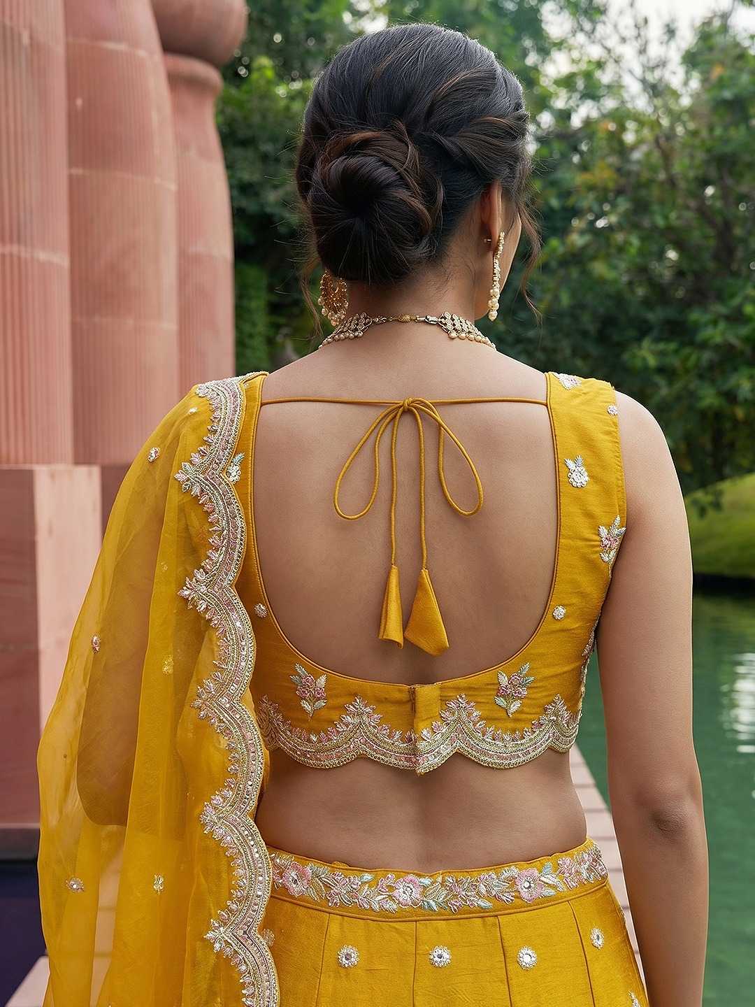 Tissue Wedding Lehenga