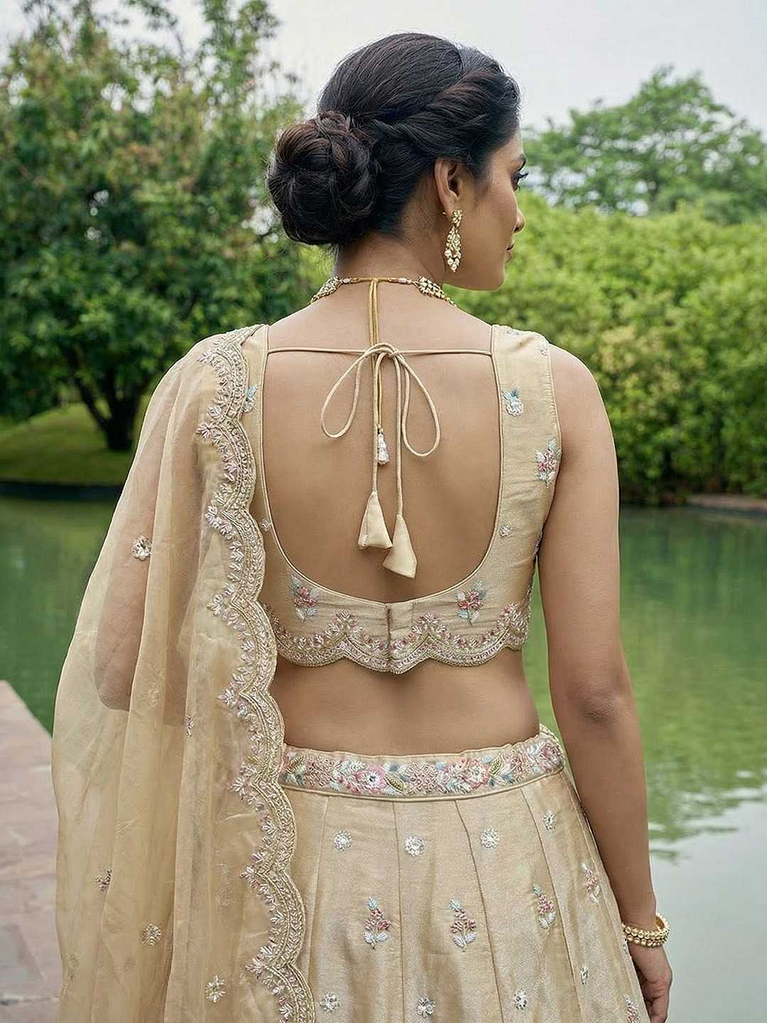 Tissue Wedding Lehenga