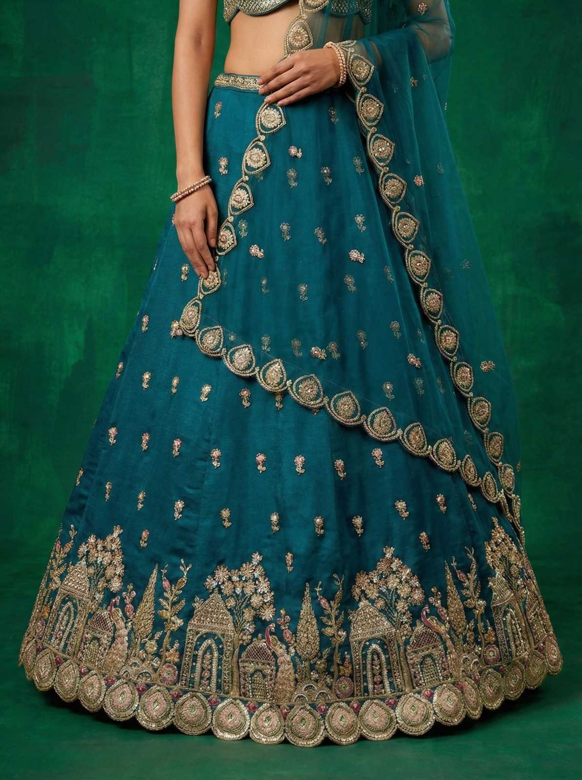 Chinon Wedding Lehenga