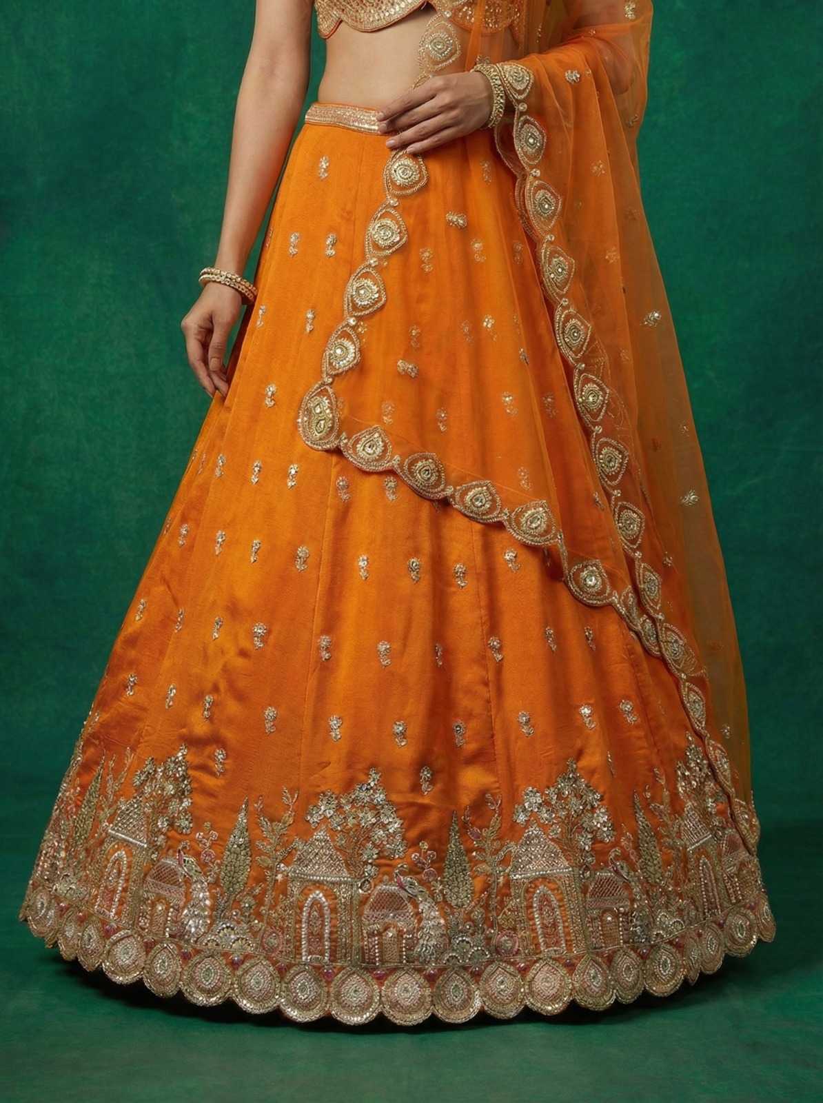 Chinon Wedding Lehenga