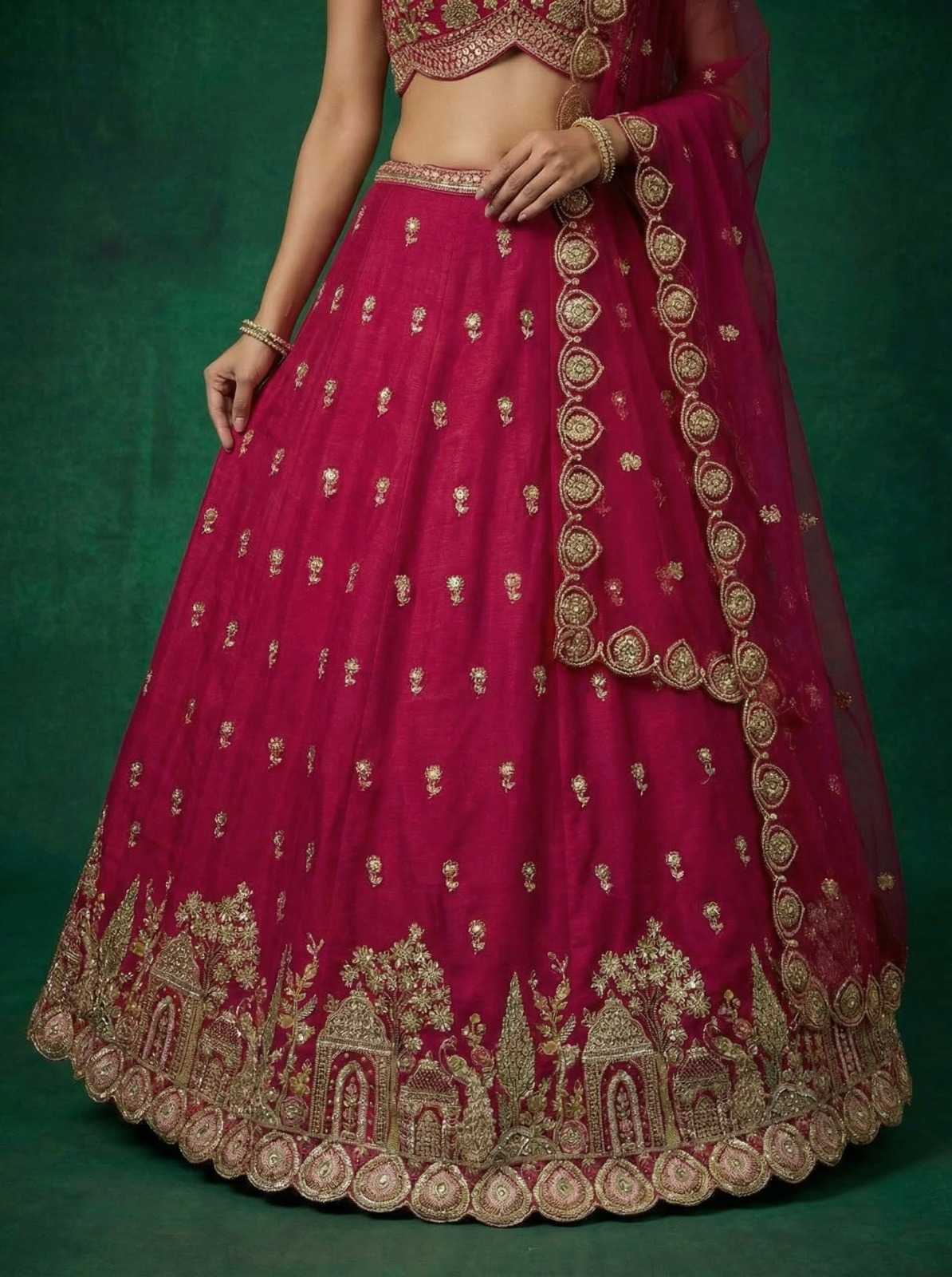 Chinon Wedding Lehenga