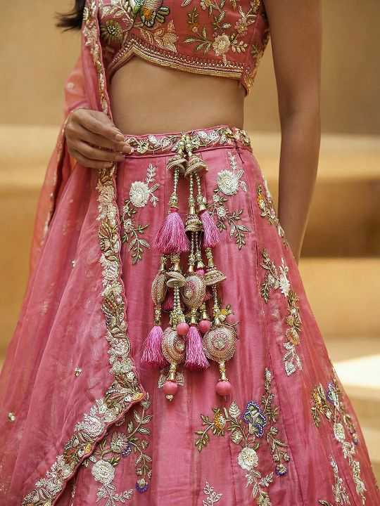 Tissue Wedding Lehenga