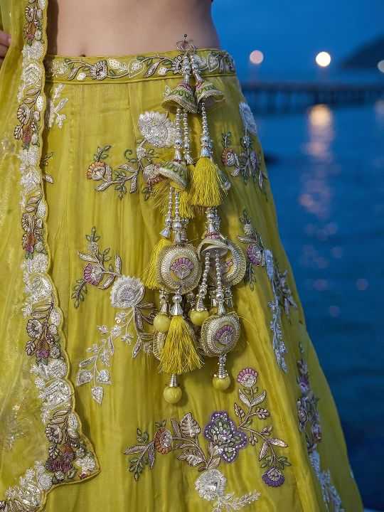 Tissue Wedding Lehenga